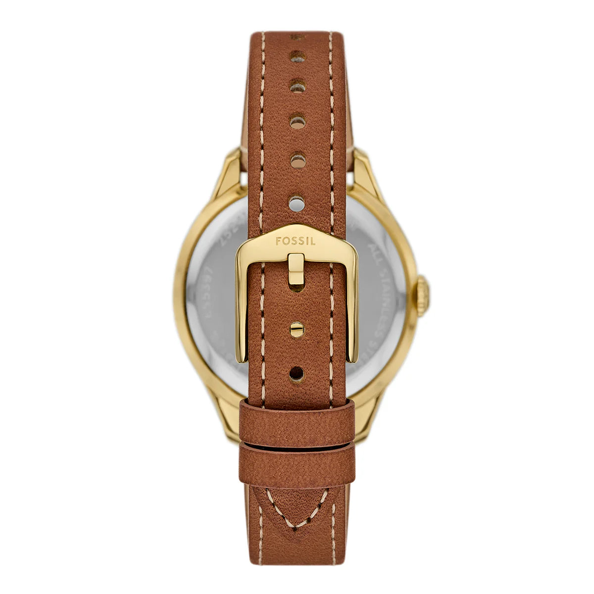 Reloj Fossil Gilmore de dama correa de piel 38mm