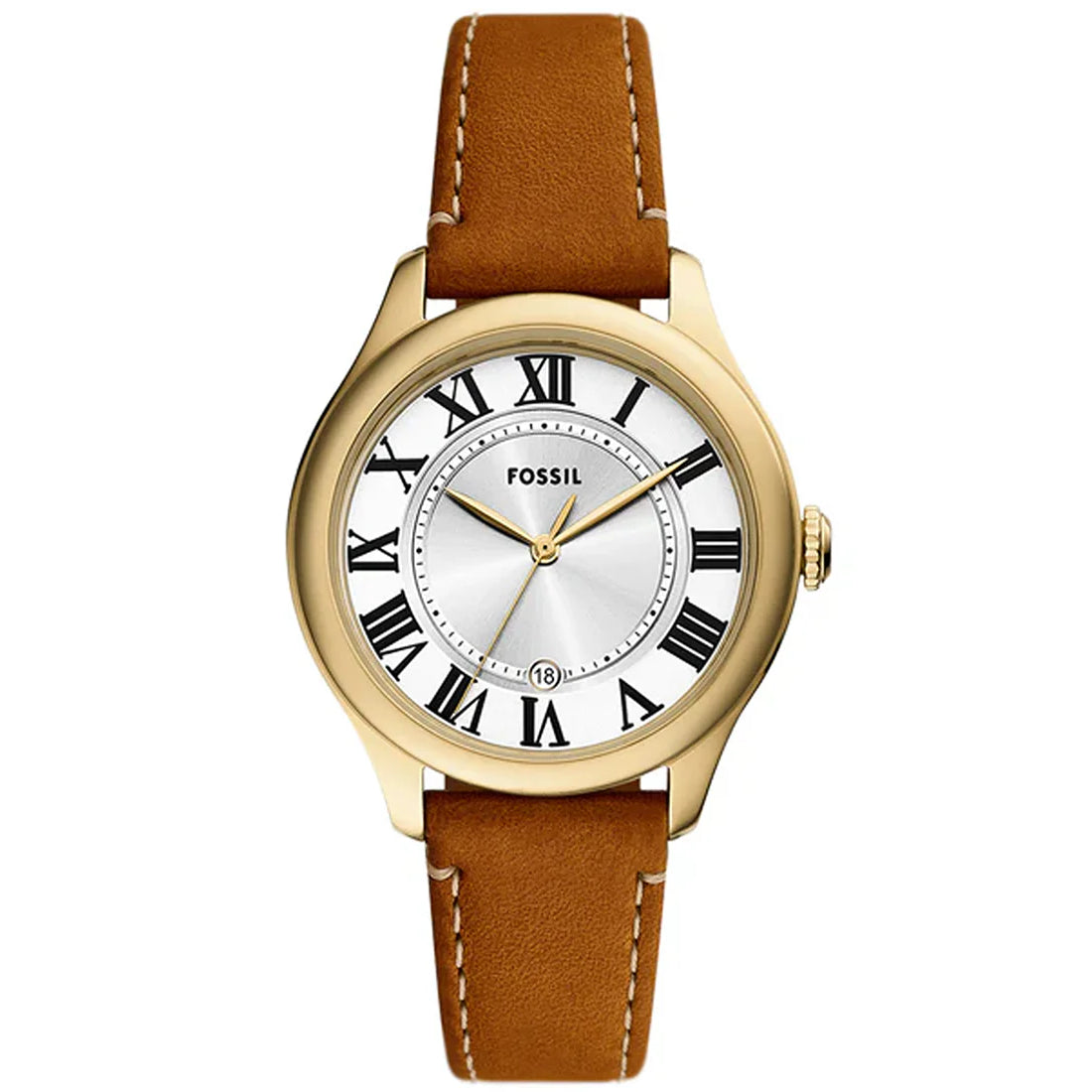 Reloj Fossil Gilmore de dama correa de piel 38mm