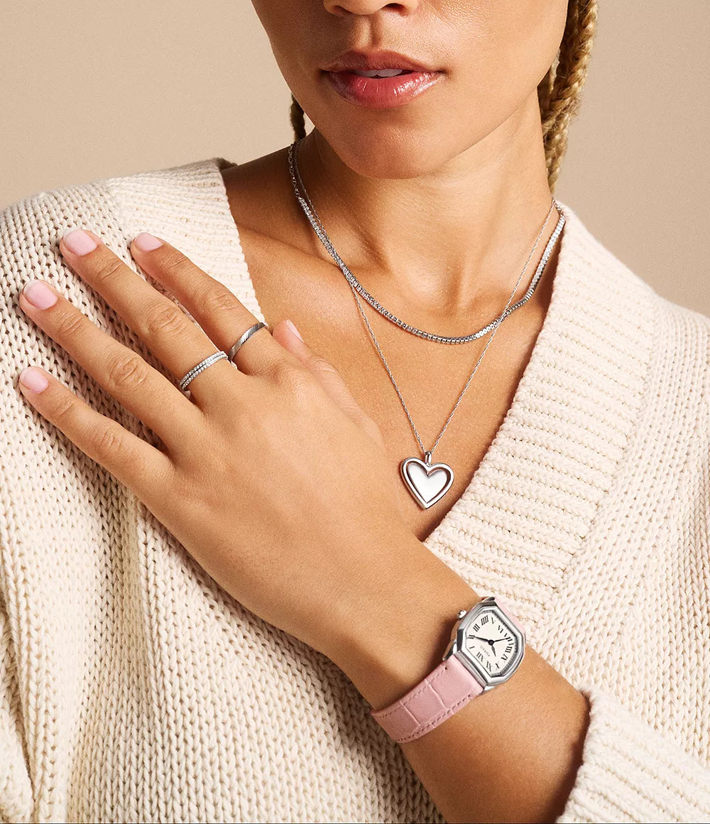 Reloj Fossil Harlow de dama correa de piel 27 mm