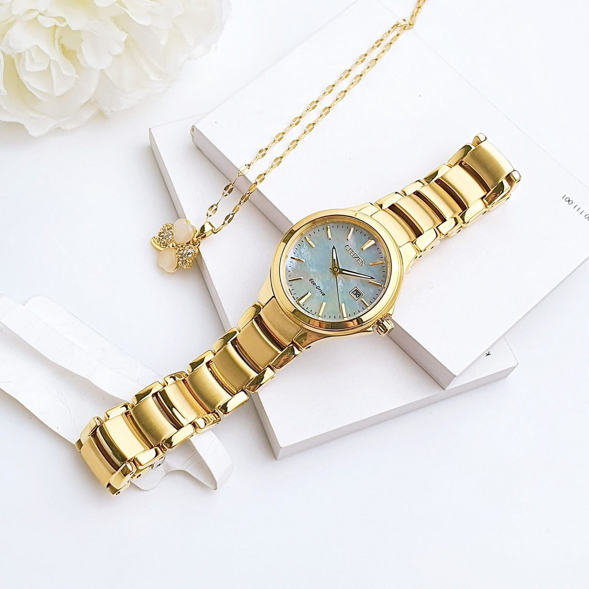 EW2522-51D Reloj Citizen Chandler de mujer correa de metal