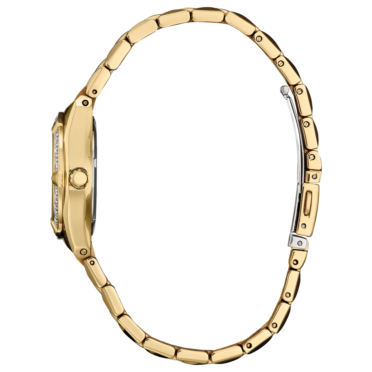 EW2712-55E Reloj Citizen Corso de dama pulsera de metal con diamantes incrustados 28 mm