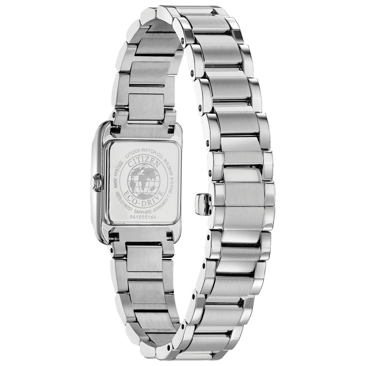 EW5551-56N Reloj Citizen L Blanca de mujer pulsera de metal 22 mm