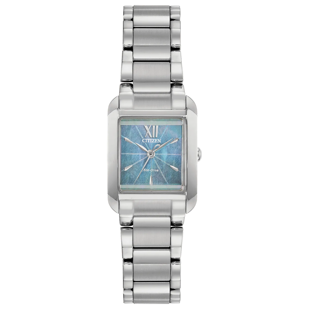 EW5551-56N Reloj Citizen L Blanca de mujer pulsera de metal 22 mm