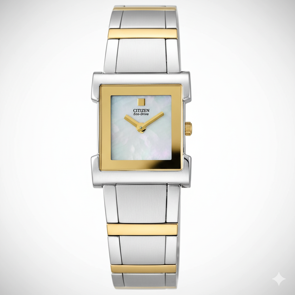 EW8314-55D Reloj Citizen Eco-Drive unisex pulsera de metal