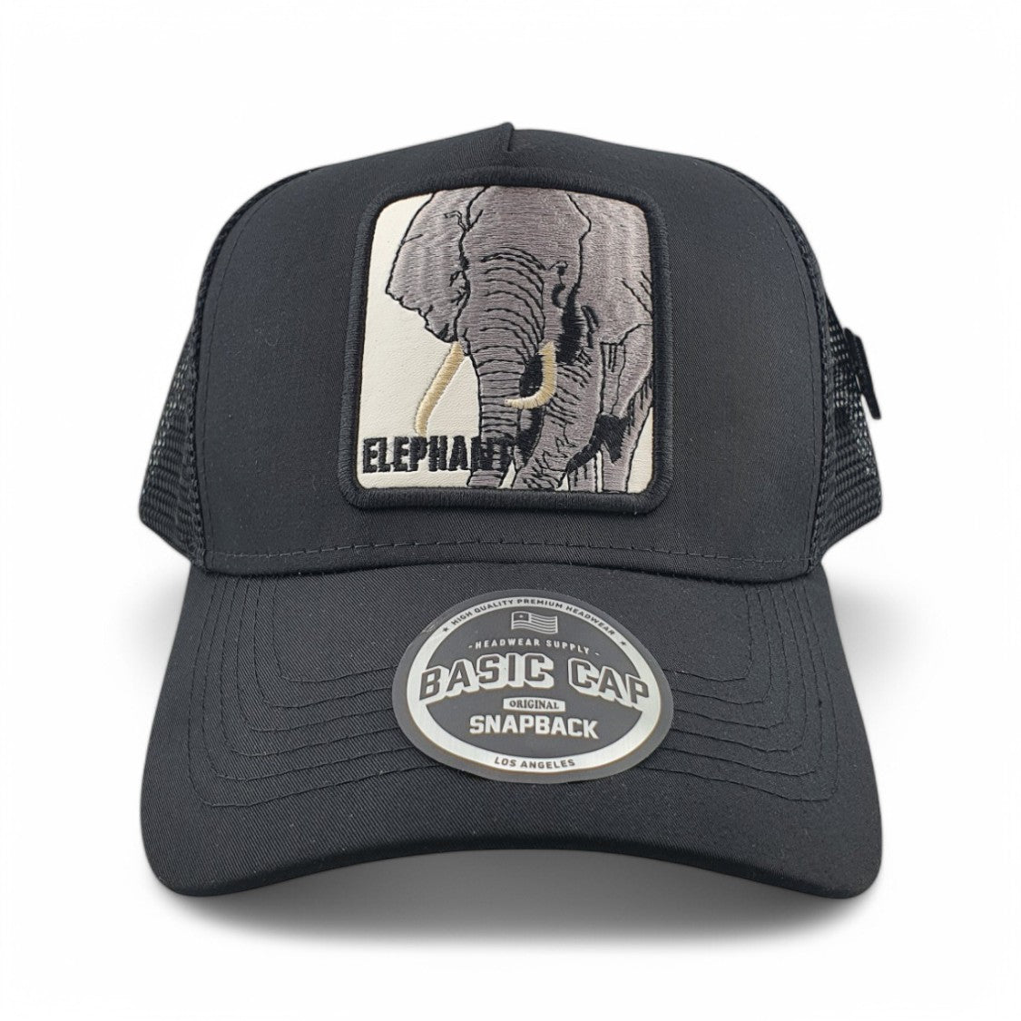 Gorras Basic Cap Con malla trasera Elefante Elephant