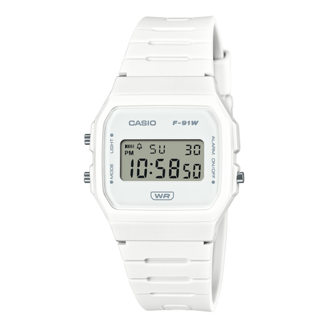 F-91WB Reloj Casio unisex pulsera de caucho