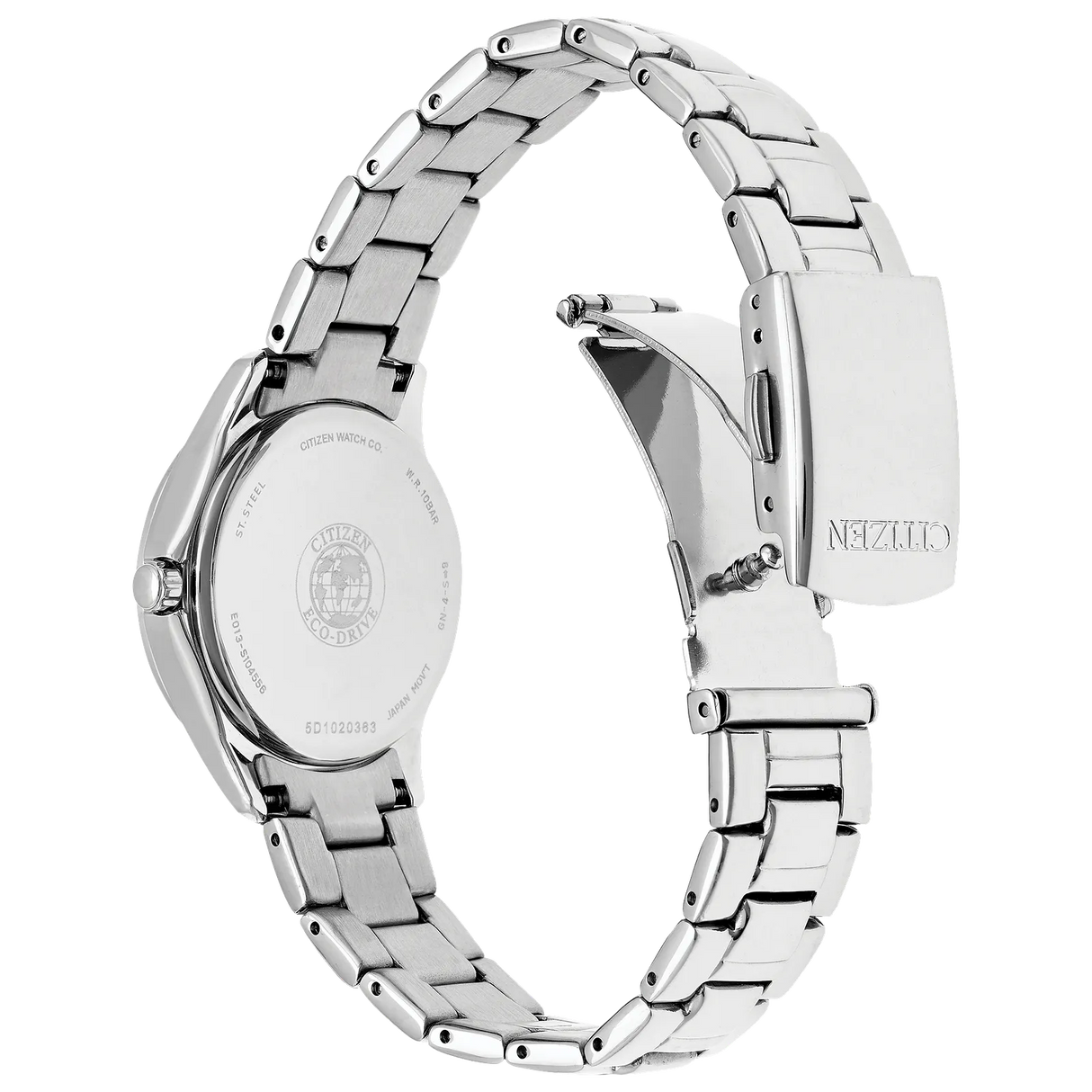 FE1140-86X Reloj Citizen Silhouette Crystal de mujer pulsera de metal 30 mm