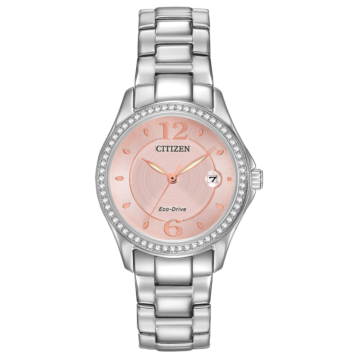 FE1140-86X Reloj Citizen Silhouette Crystal de mujer pulsera de metal 30 mm