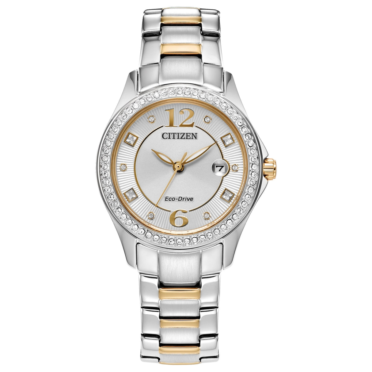 FE1146-71A Reloj Citizen Crystal de mujer correa de metal