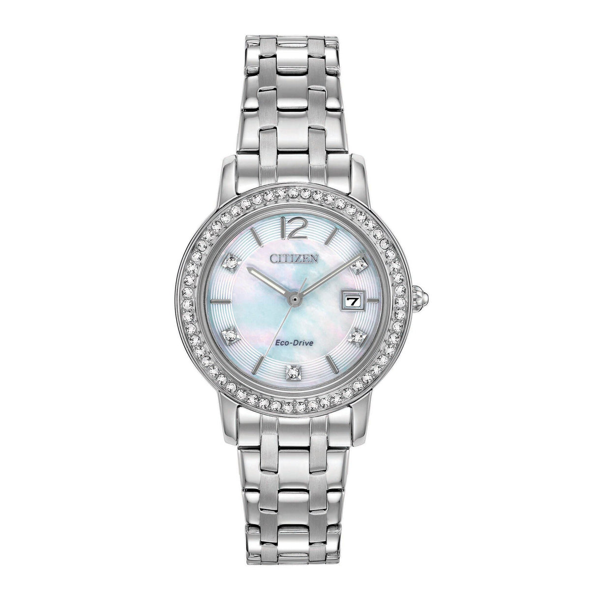 FE1180-65D Reloj Citizen Citizen Silhouette eco-drive de dama banda de metal