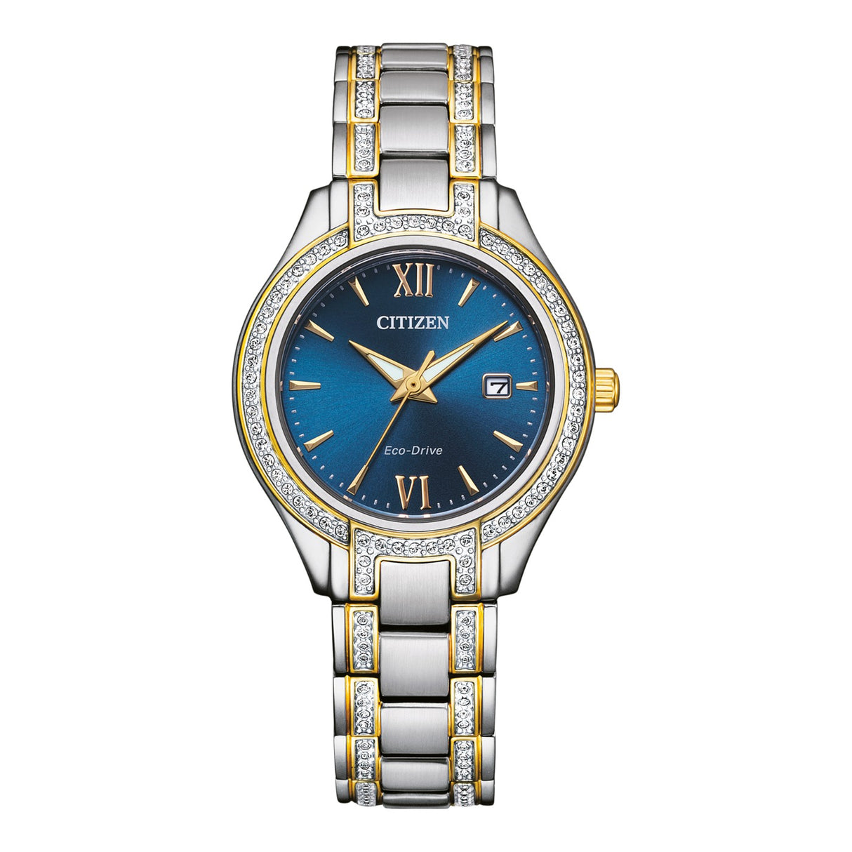 FE1234-50L Reloj Citizen para dama pulsera de metal