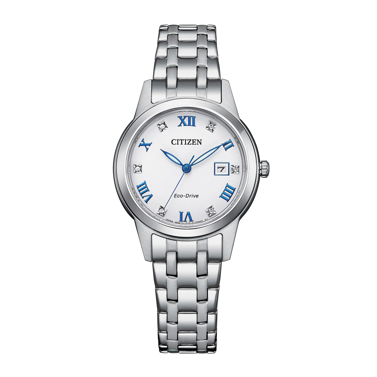 FE1240-57A Reloj Citizen Eco-Drive de dama pulsera de metal