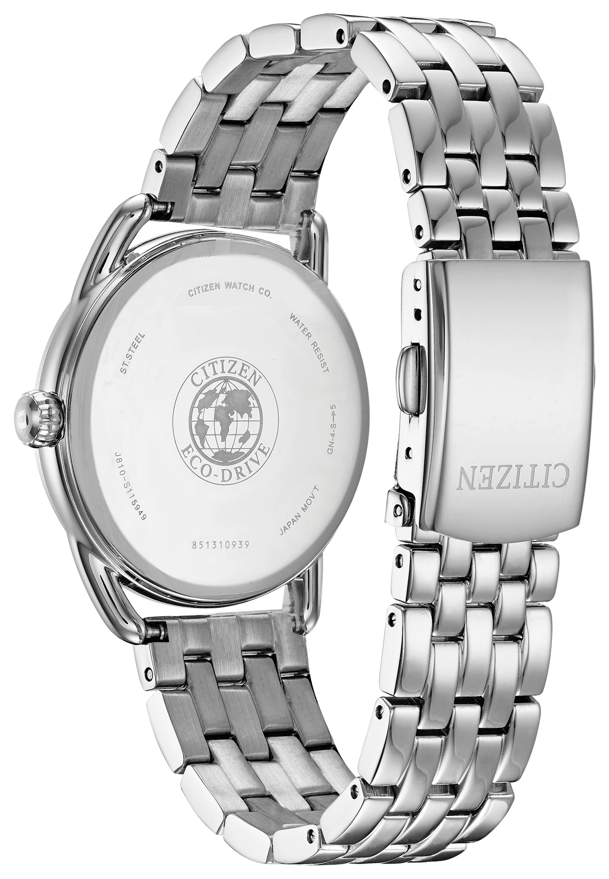 FE6080-71X Reloj Citizen Sport Casual de dama correa de metal
