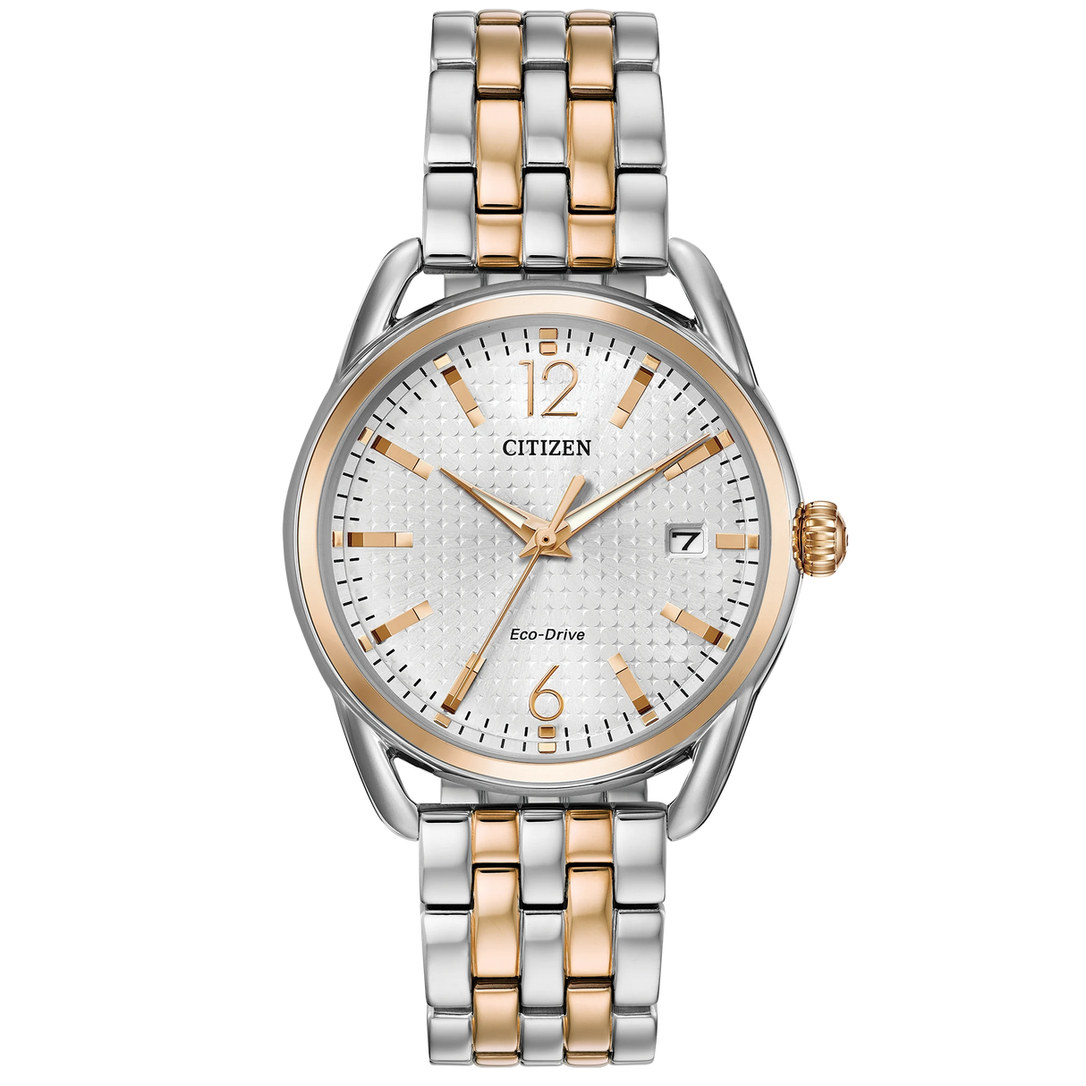 FE6086-74A Reloj Citizen Sport Casual de mujer correa de acero inoxidable 36 mm