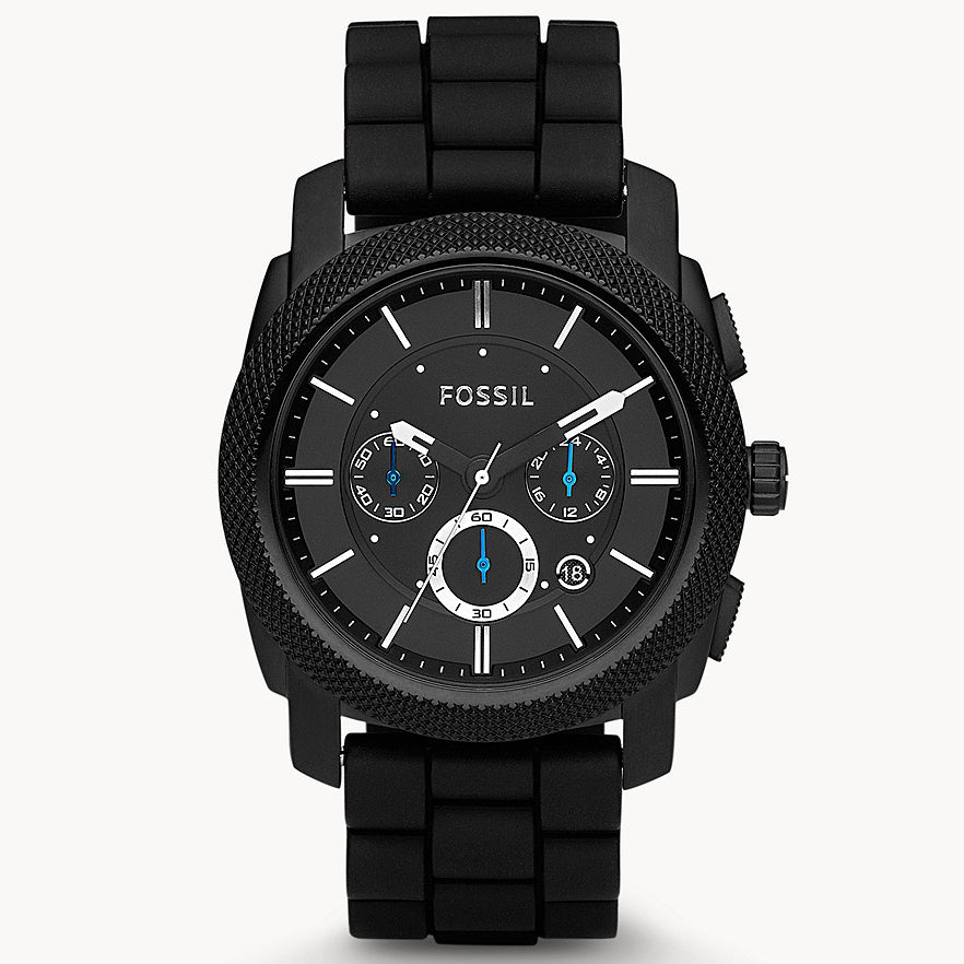 Reloj Fossil Machine de hombre pulsera de resina