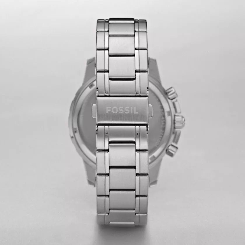 Reloj Fossil Dean de caballero correa de metal 45 mm