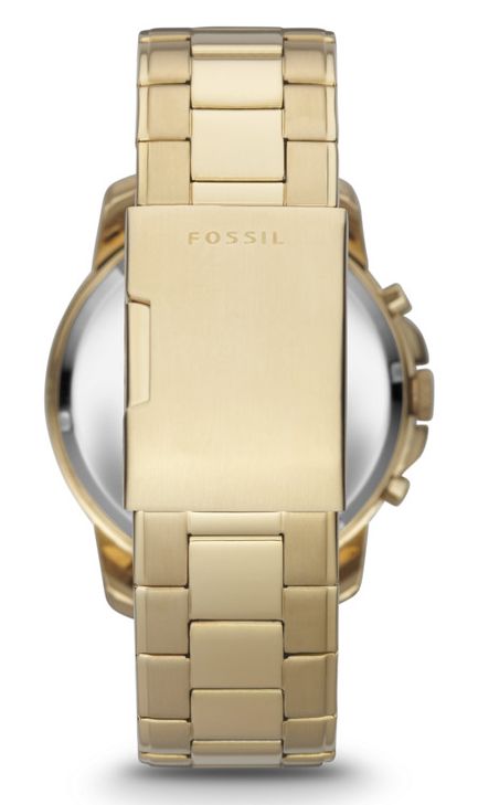 Reloj Fossil Grant de hombre banda de metal 43 mm