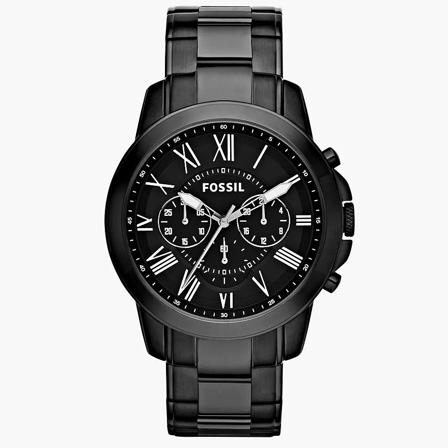 Reloj Fossil Grant de hombre banda de metal 43 mm