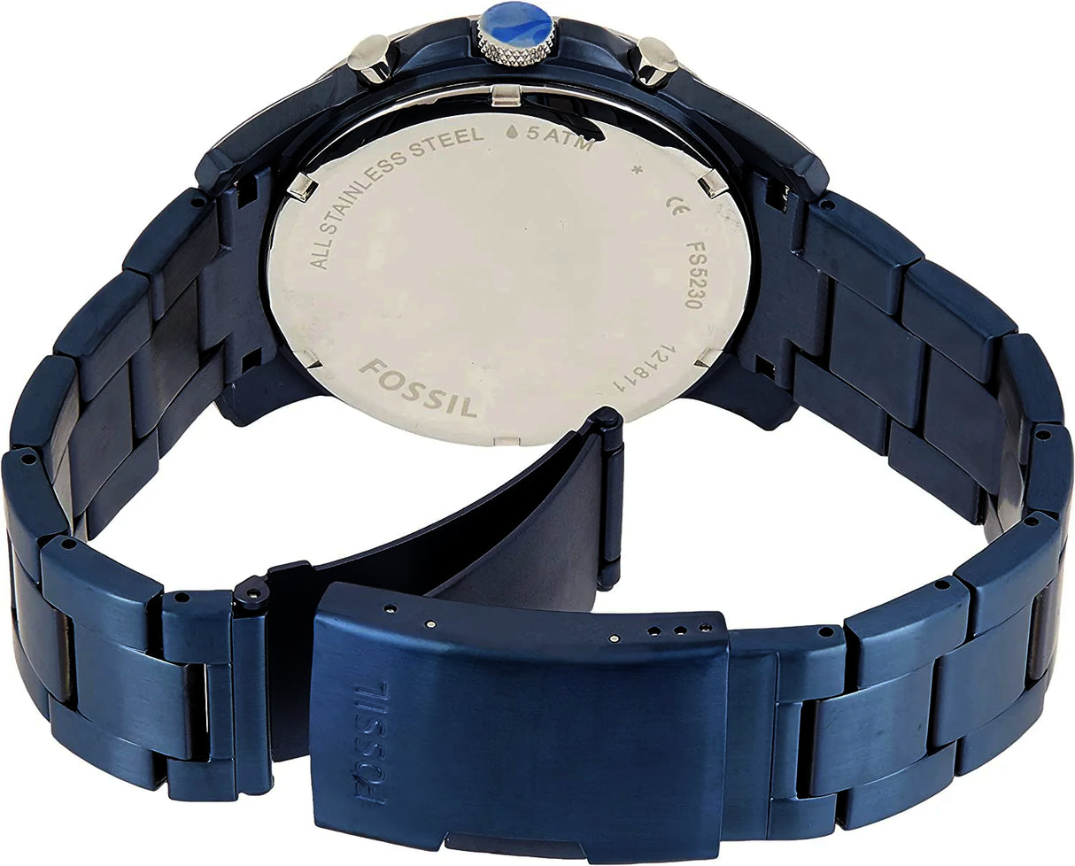 Reloj Fossil Grant de hombre banda de metal 43 mm