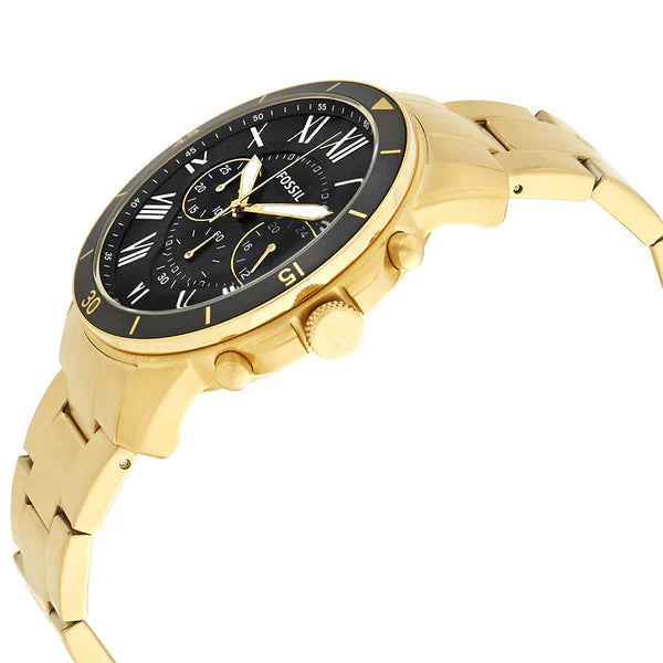 Reloj Fossil Grant de hombre banda de metal 43 mm