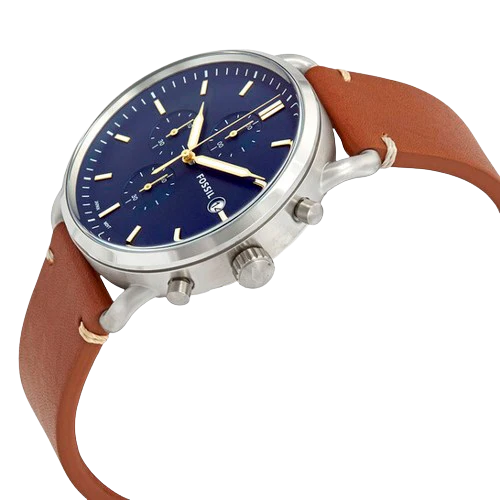 Fossil The Commuter Reloj Análogo de Cuero para Hombre