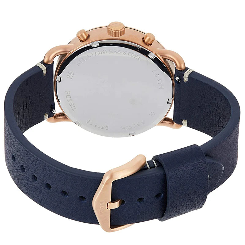 Fossil The Commuter Reloj Análogo de Cuero para Hombre