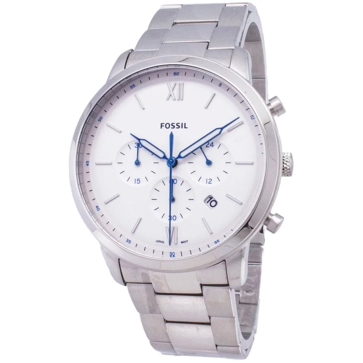 Reloj Fossil Neutra para caballero pulsera de metal 44mm