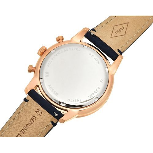 Reloj Fossil Townsman de hombre correa de cuero 44mm