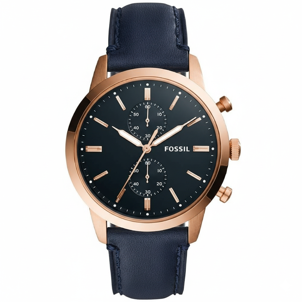 Reloj Fossil Townsman de hombre correa de cuero 44mm