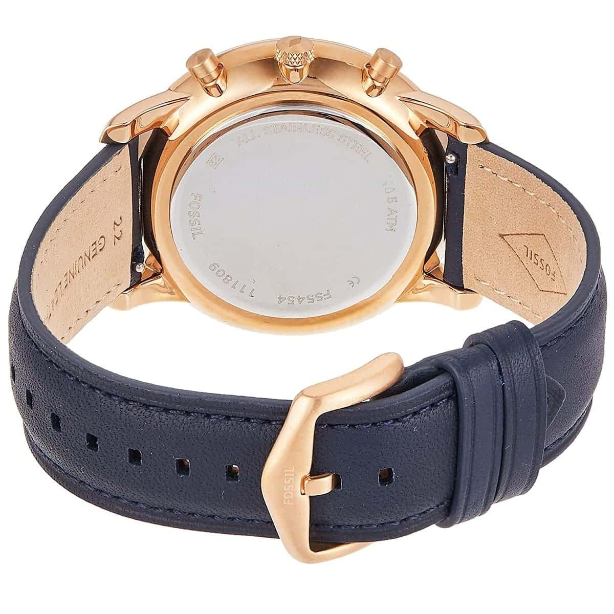 Fossil Neutra reloj Análogo para Caballero Correa de Cuero