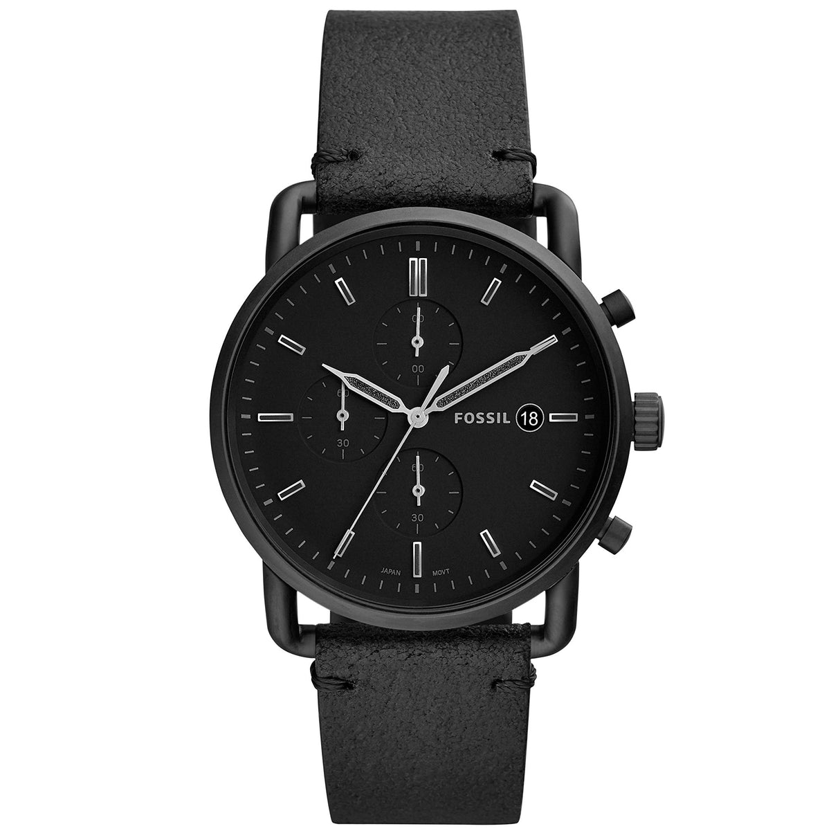 Fossil The Commuter Reloj Análogo de Cuero para Hombre