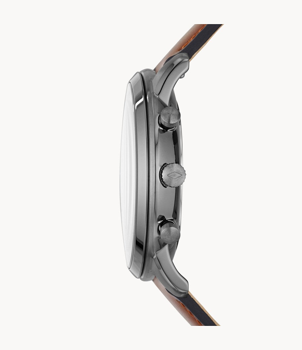 Fossil Neutra reloj Análogo para Caballero Correa de Cuero