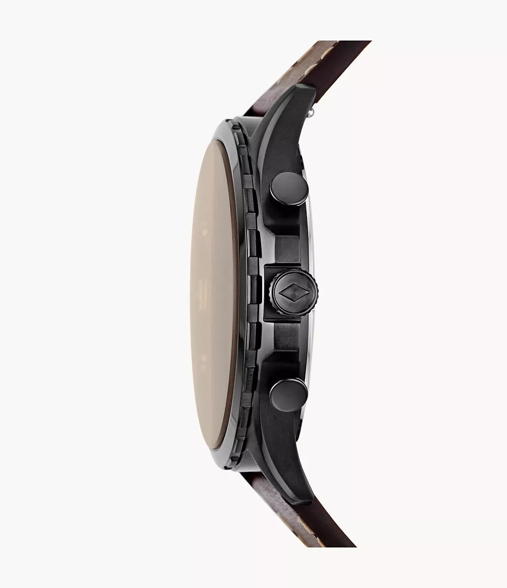 Reloj Fossil Forrester de hombre pulsera de cuero 46mm