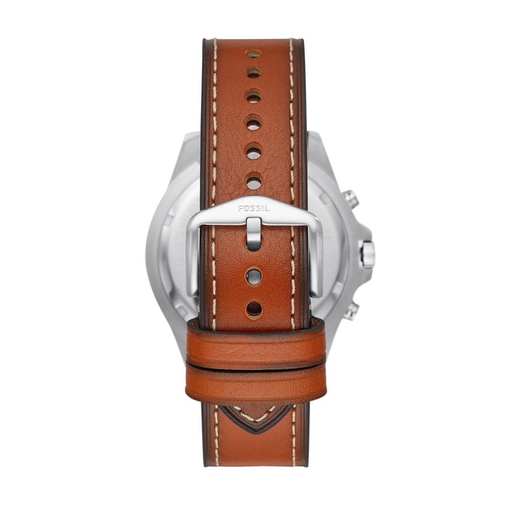 Reloj Fossil Garrett de hombre pulsera de cuero 44mm