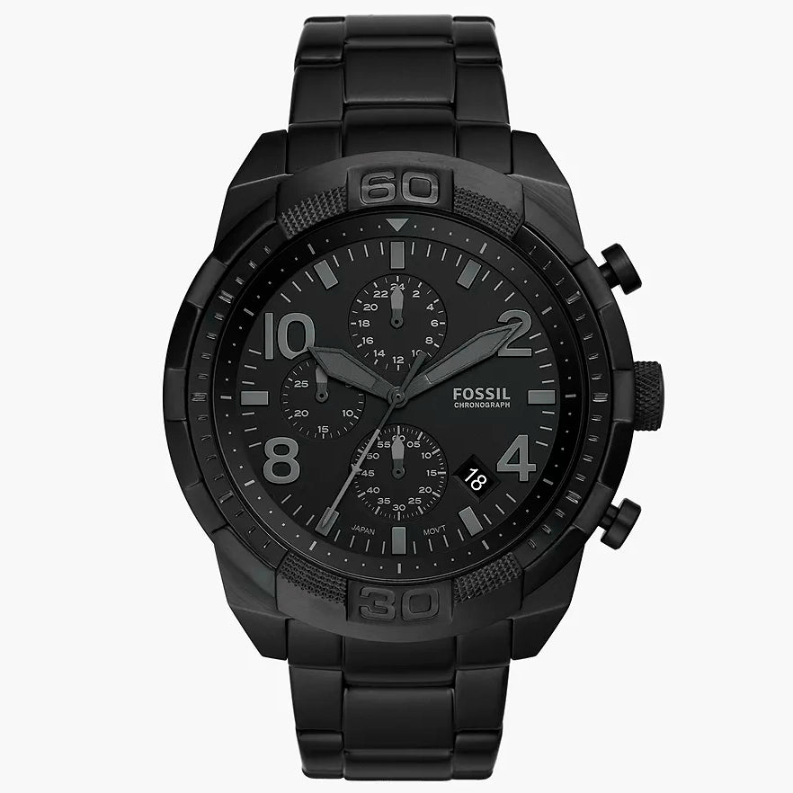 Reloj Fossil Bronson de caballero pulsera de metal 50 mm