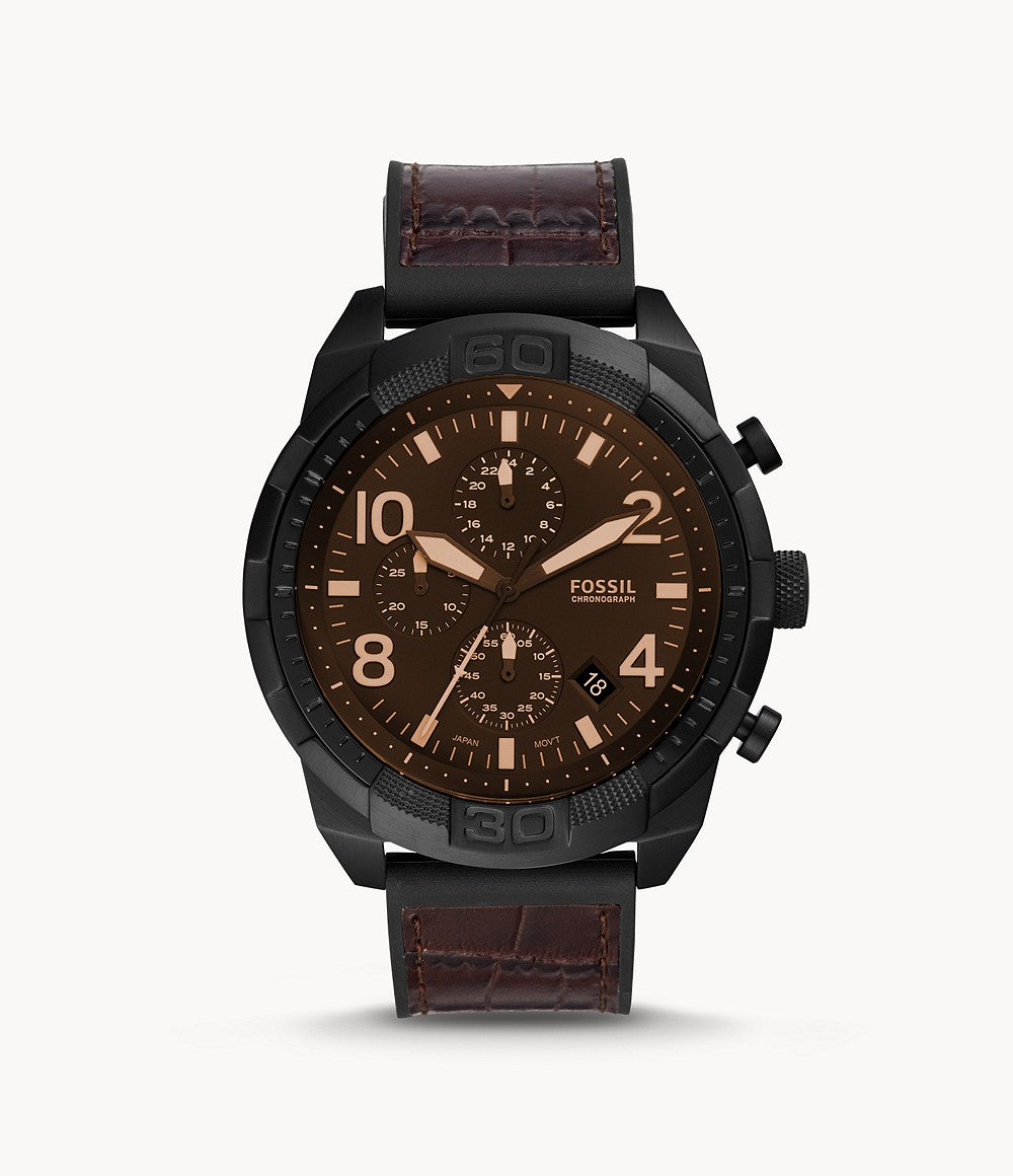 Reloj  Fossil Bronson de Hombre Pulsera de Piel