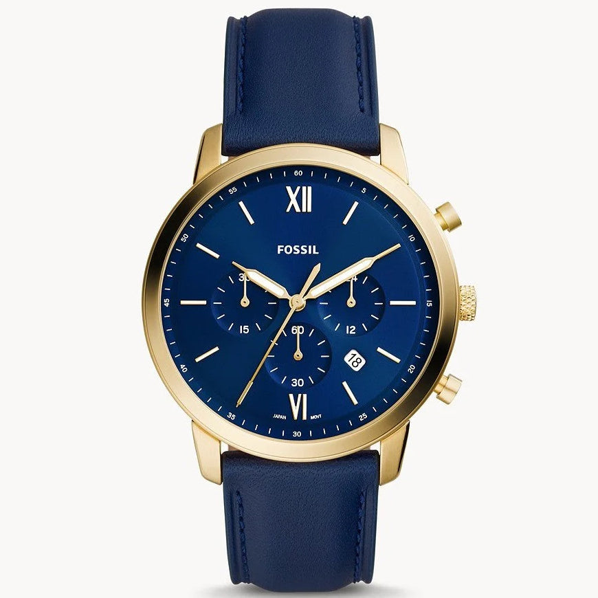 Fossil Neutra reloj Análogo para Caballero Correa de Cuero