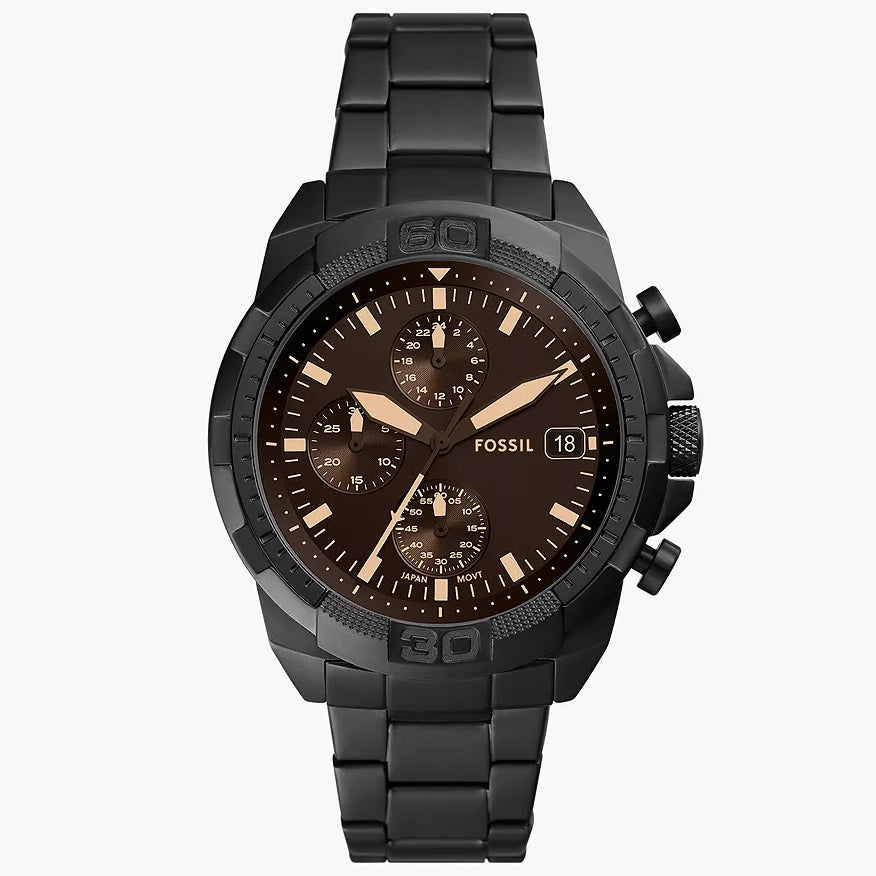 Fossil Bronson Reloj Análogo para Hombre Pulsera de Metal