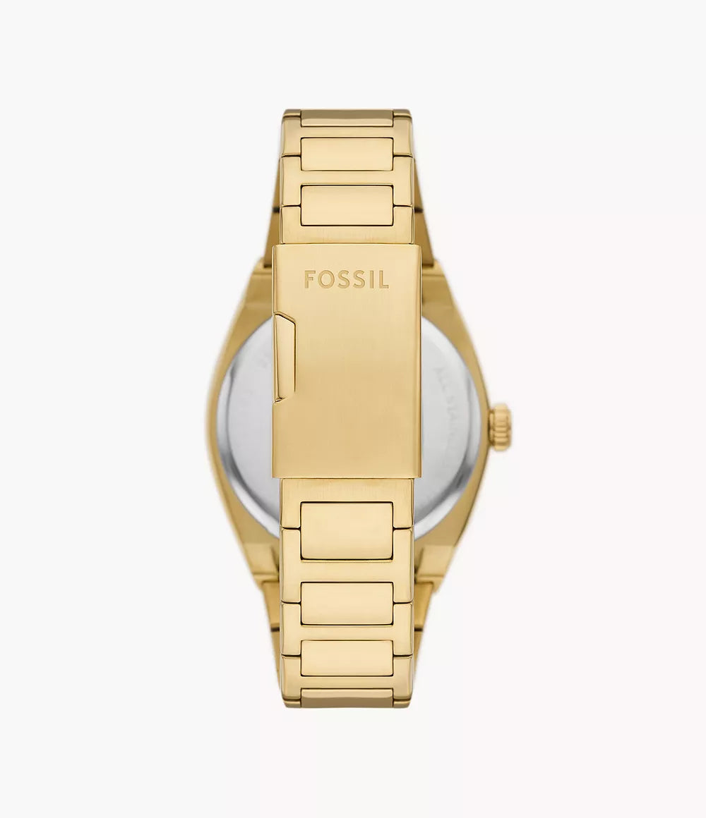 Fossil Everett Reloj para Hombre Análogo Pulsera de Metal