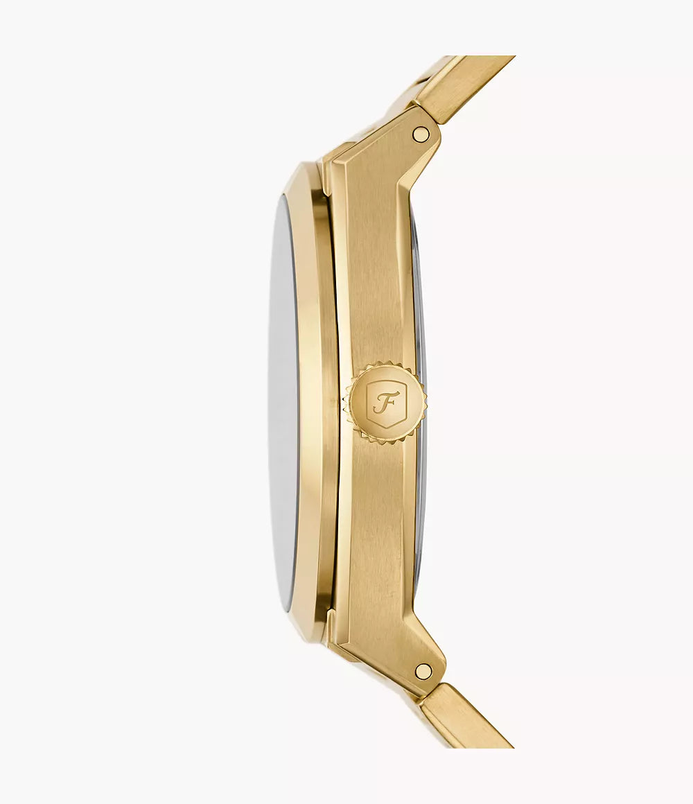 Fossil Everett Reloj para Hombre Análogo Pulsera de Metal