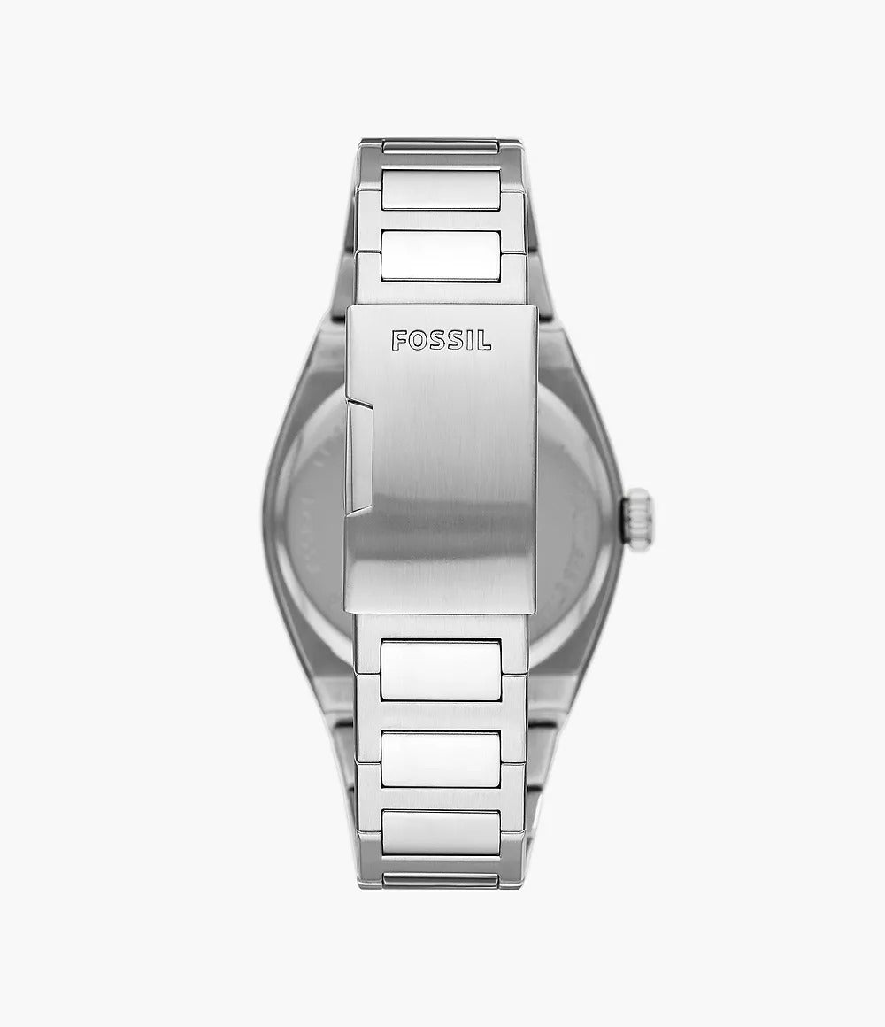 Fossil Everett Reloj para Hombre Análogo Pulsera de Metal