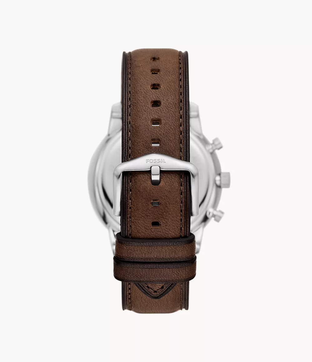 Reloj Cronógrafo de hombre pulsera de piel