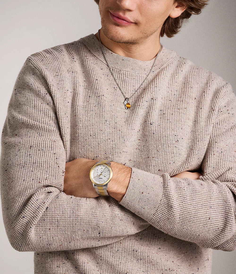 Reloj Fossil Neutra para caballero pulsera de metal