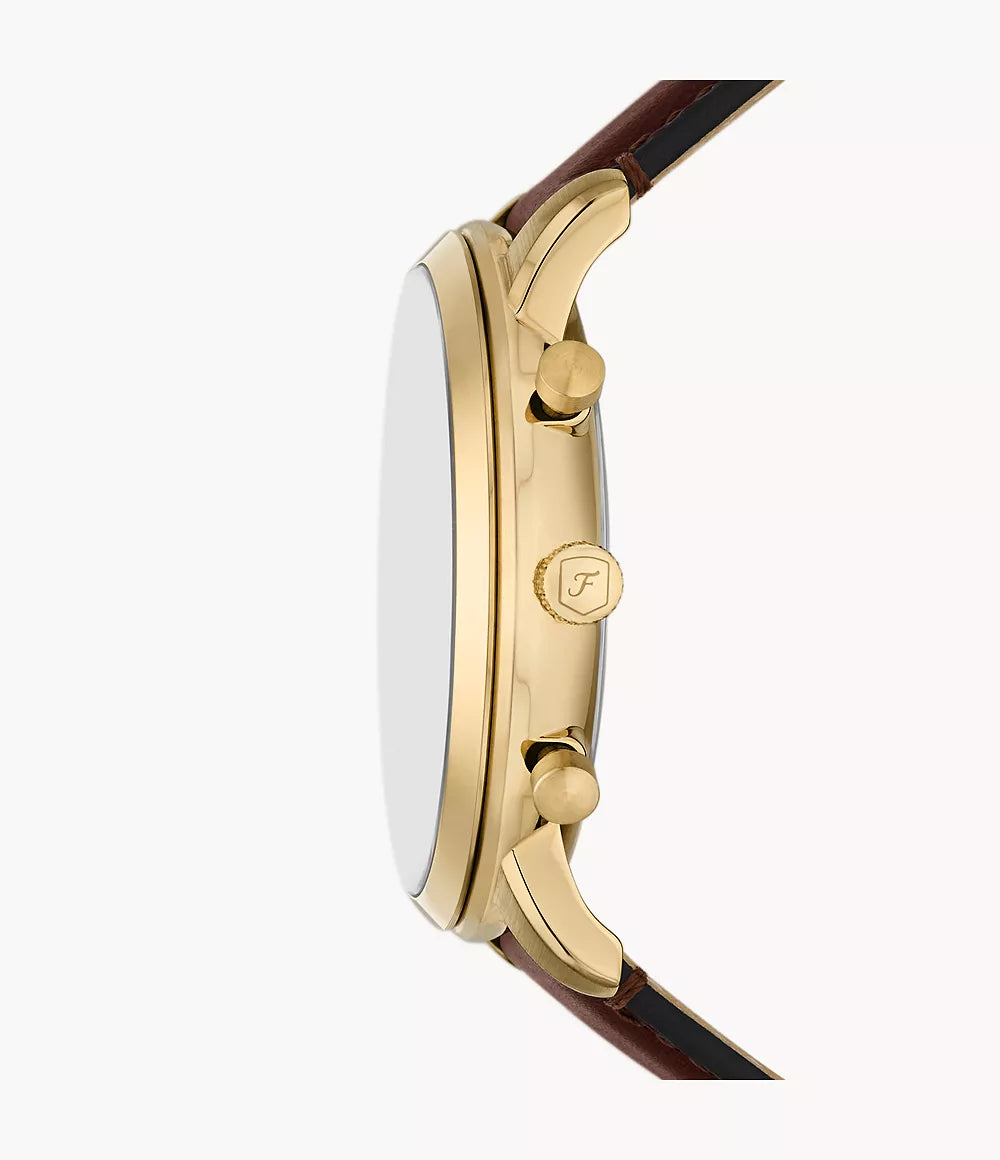 Fossil Neutra reloj Análogo para Caballero Correa de Cuero