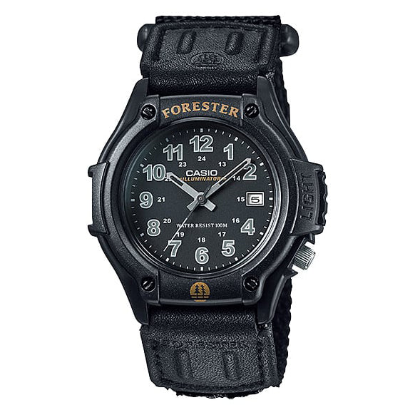 FT-500 Reloj Casio para Hombre Pulsera de Tela Análogo Forester Illuminator