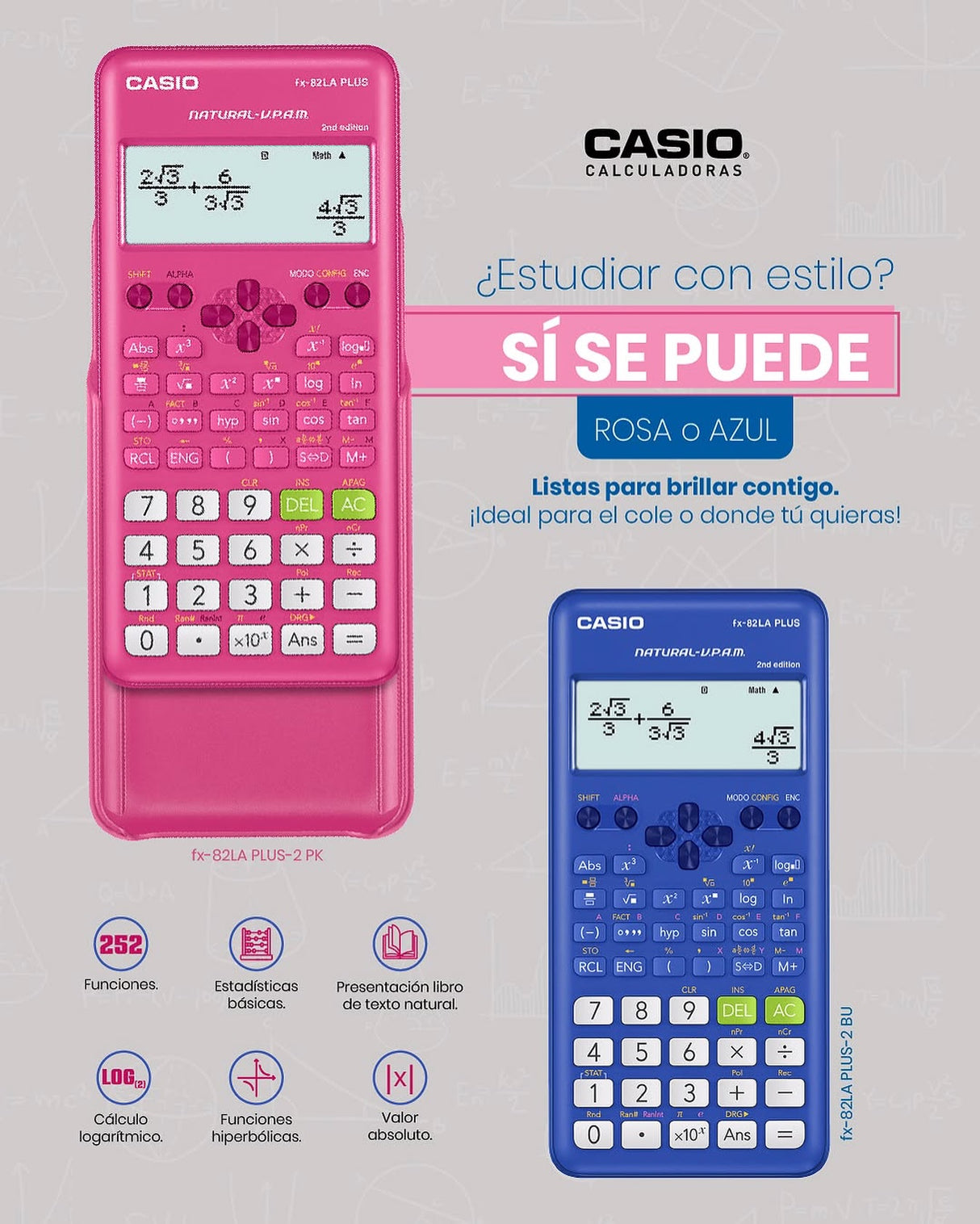 FX-82LAPLUS2 Calculadora Casio Cientifica