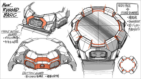 GA-010 Reloj G-Shock para caballero pulsera de resina 10 años de batería