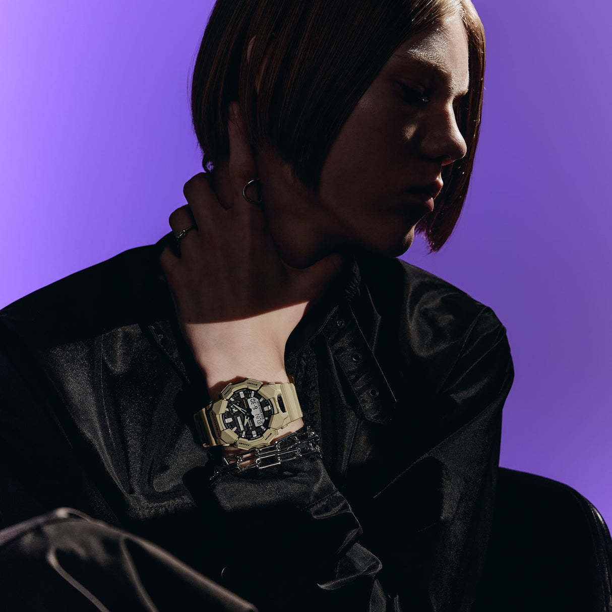 GA-010 Reloj G-Shock para caballero pulsera de resina 10 años de batería