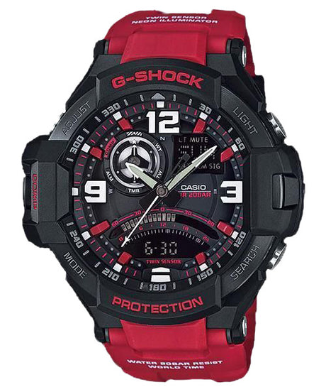 GA-1000 Reloj G-Shock Pulsera de Resina para Hombre Doble hora