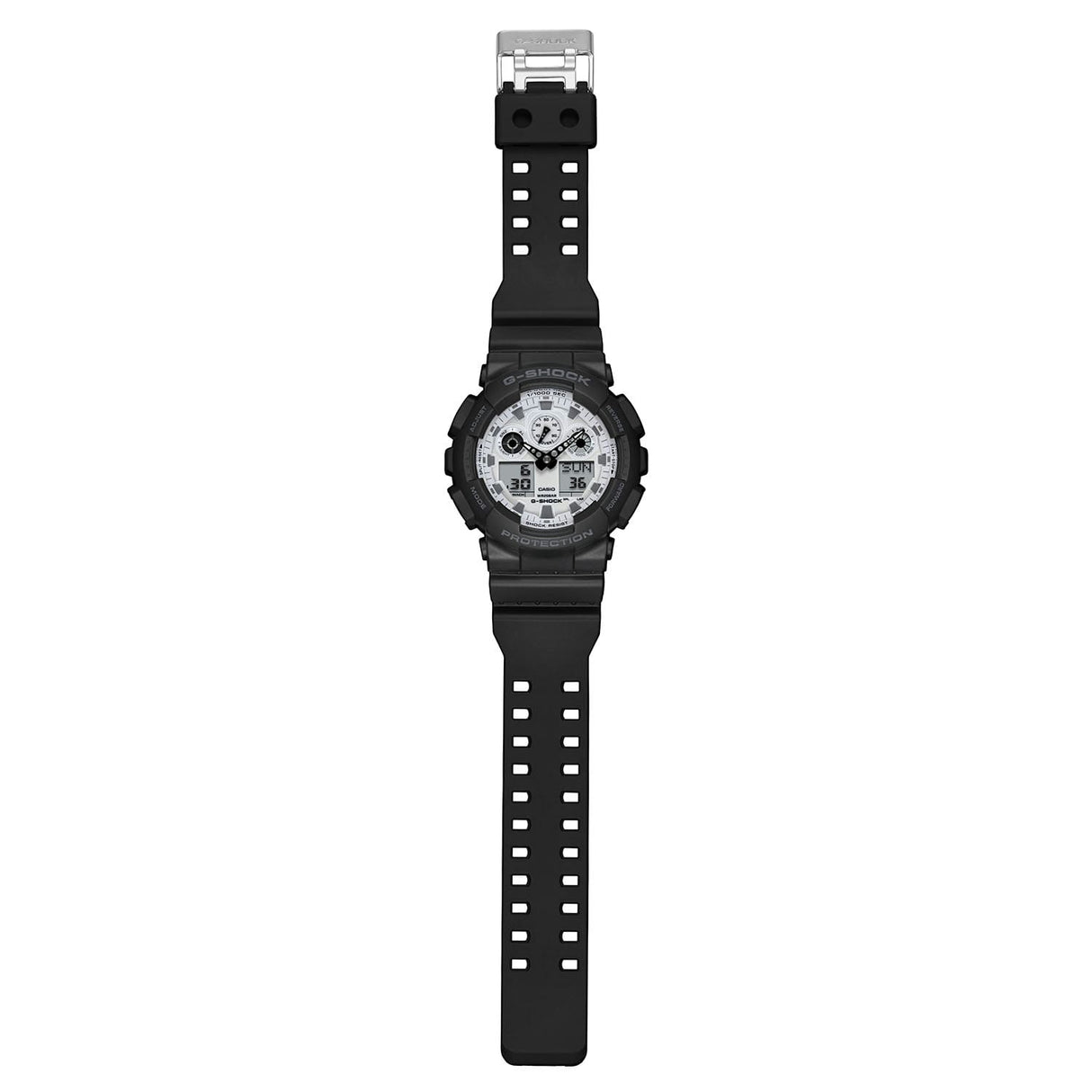 GA-100 Reloj G-Shock Pulsera de Caucho para Hombre Digita y Análogo